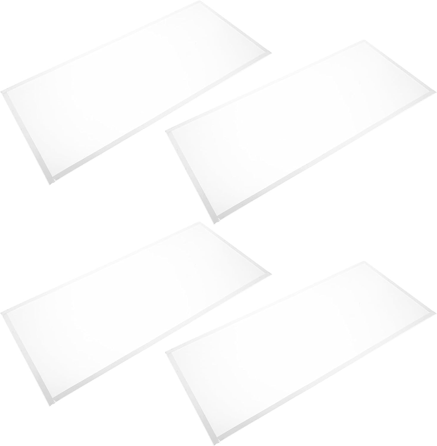 Generic 4pcs Sandblasting Cabinet Lens Film Sheet Protector for Blast Cabinet Window, White Polyester Lens Cover Dust and Vibration Resistance, for Precise Sandblasting Jobs