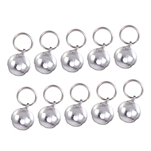 VICASKY 10Pcs Small Bells for Dog Collar Charm Accessories for Cats and Puppies DIY Craft Pet Pendant