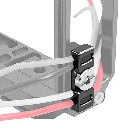 AngelReally Camera Lock Clamp and Protector - Aluminum Alloy Tether DSLR Cable Lock Clip for Most DSLR Cameras