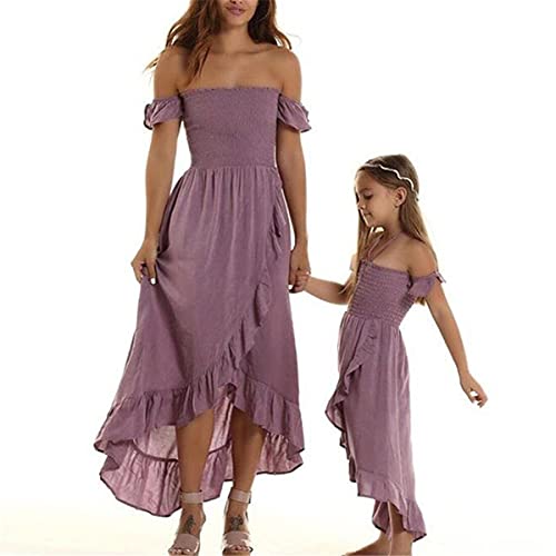 I3CKIZCE Vestito Maxi Mamma&Figlia Abito Donna