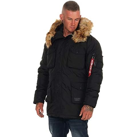 Chaqueta reflectante Alpha Industries N-3B con tapizado de piel sintética Cover
