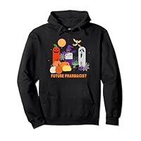 Future Pharmacist Halloween Costume Pharmacy Kids Pullover Hoodie
