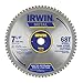 Irwin Tools IRWIN 7-1/4-Inch Metal Cutting Circular Saw Blade, 68-Tooth (4935560)