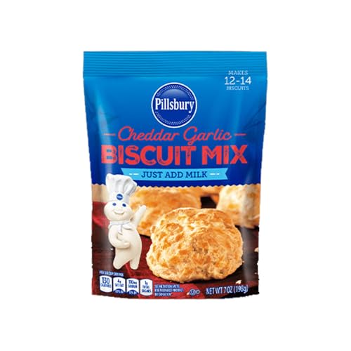 Pillsbury Cheddar Garlic Biscuit Mix, 7 oz - Palatize Pack of 2
