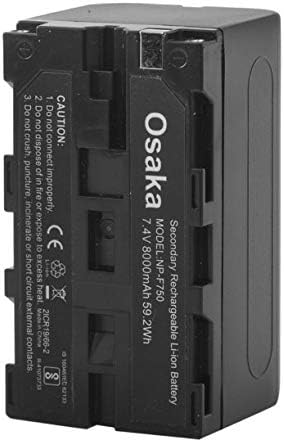 Osaka NP-F750 8000mah Battery for LED Video Light