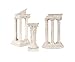 Howard Elliott Temple of Portunus III Sculpture for Home & Garden Decor, Decorative Ancient Ruin Architectural Column Resin Statue, Figurine for Tabletop, Bookshelves & Home, 3.25 x 3.25 x 8 Inch