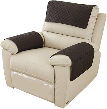 Recliner Chair Slipcover Mat Anti Slip Dogs Pet Kids Sofa Armrest Towel Cover Armchair Furniture Protector Couch Cushion 1 Seat 3pcs A1