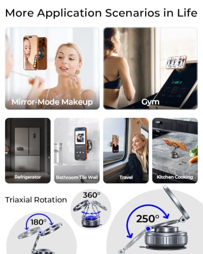 Image of 【Upgraded】All Metal for Magsafe Car Mount, Vacuum Magnetic Phone Holder