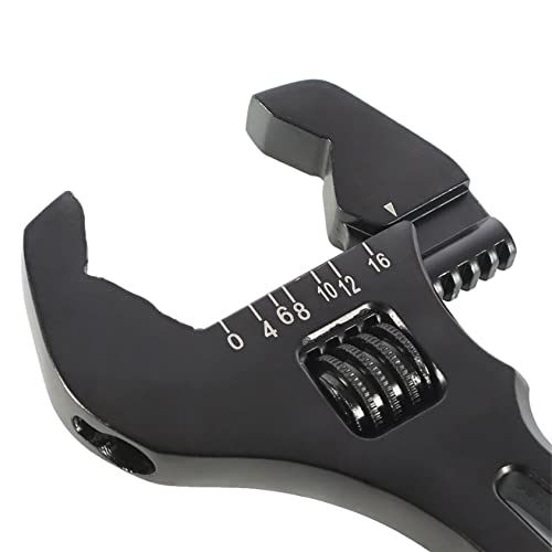 Antuko 3An-16An Adjustable Wrench Tool Aluminium Joint Wrench Tool Adjustable Wrench For Hose End Fitting Adapters #TOP3