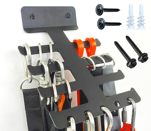 TAFEIDA Gym Storage Resistance Band Rack. Upgraded Gym Equipment Storage Resistance Bands Holder. Home Gym Wall Storage, Resistance Bands Accessories & Home Gym Organization. (Classic 1 PCS)