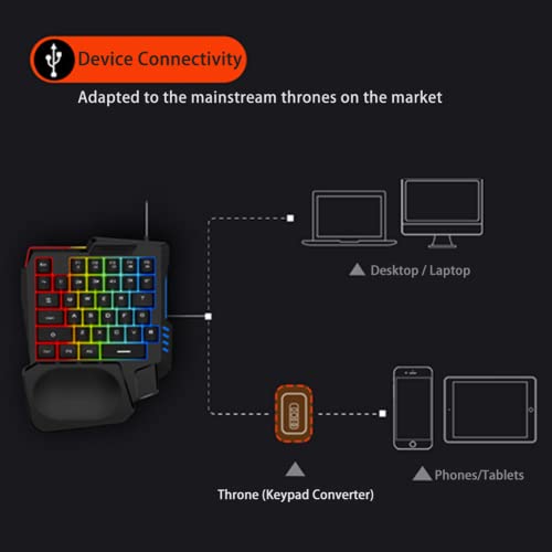 Teclado Gamer Mecánico 35 Teclas Archuu USB miniatura 4