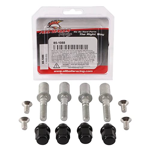 New All Balls Wheel Stud And Nut Kit 85-1088 For Can-Am Commander 1000 Dps 2018, Max 1000 Xt/Dps/Ltd 2014 2015 2016, Max 1000 Xtp 2015, 1000 Ltd 2018, 1000 Xt 2018, 1000 Xtp 2015 2016 2017 #TOP2