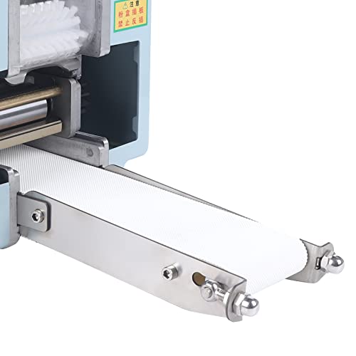 Commercial Dumpling Skin Machine,110V Electric Dumpling Wrapper Maker,Dumpling Skin Wonton Dough Processing Tool For Restaurant Kitchen Household #TOP5