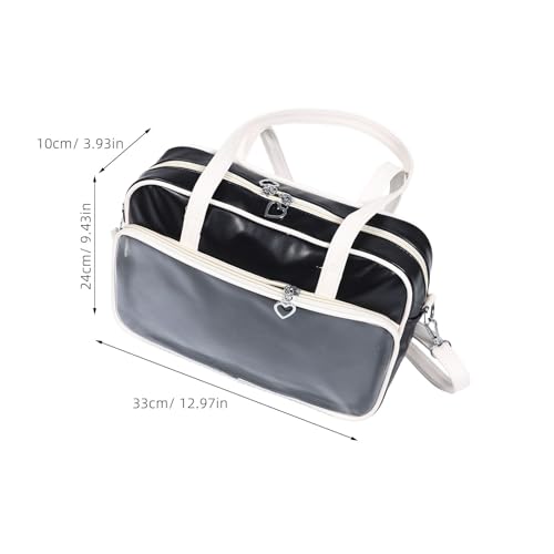 Sac bandoulière imperméable et léger avec grands compartiments - 3