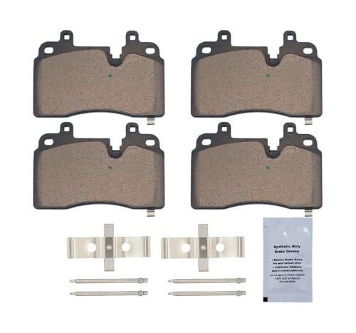 Image of HUSCH D2251 Front Ceramic Brake Pads Kit Fit For Cadillac CT6 2019-2020, For Chevrolet Corvette 2020-2022