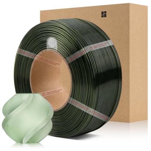 COMTREE Bamboo PETG Translucent Refill Filament 1.75mm 1 KG with RFID for Bambu Lab A1/X1/P1 Series 3D Printer,Robust En