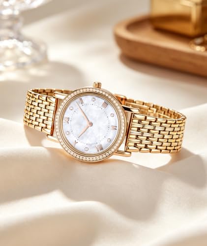 Image of BINLUN Mesh Stainless Steel Watch Band, Ultra Thin Polished Replacement Bracelets with Butterfly Buckle for Men Women, 12 /14 /16 /18 /20 /22mm