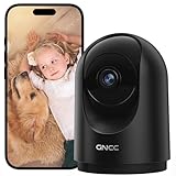 Photo Gallery gncc telecamera wifi interno 2k, videocamera sorveglianza, visione notturna, 360°, audio bidirezionale, rilevamento di movimento e notifiche, telecamere cani/bambini, nero, 2.4ghz wi-fi Photo Gallery gncc telecamera wifi interno 2k, videocamera sorveglianza, visione notturna, 360°, audio bidirezionale, rilevamento di movimento e notifiche, telecamere cani/bambini, nero, 2.4ghz wi-fi