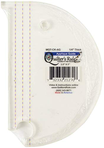 QUILTER'S RULE , Applique Guide