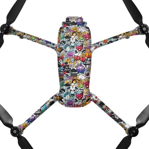 Film DJI Air 3S protection vinyle anti-rayures pour éviter l'usure du châssis
