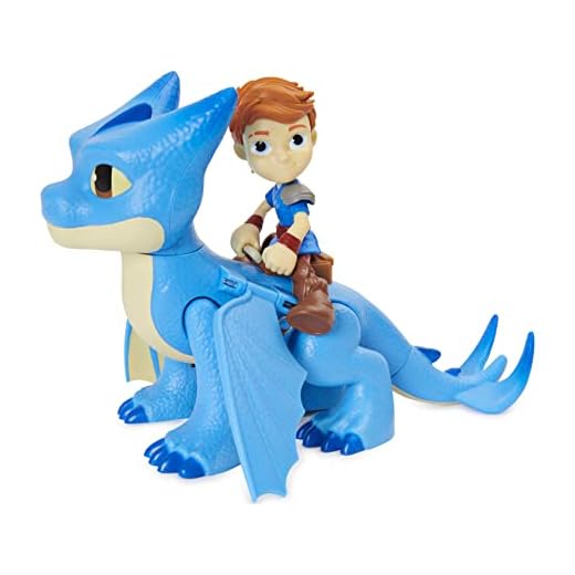 Dreamworks Dragons Rescue Riders, Winger and Dak, Dragon and Viking Figures with Sounds and Phrases