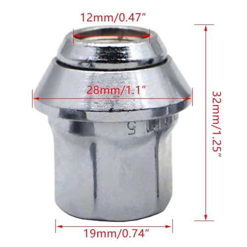 Perno rueda para Ford Focus y Fiesta tuercas de repuesto de llanta 2