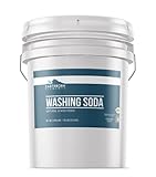 All-Natural Washing Soda (5 Gallon (50 lbs)) by Earthborn Elements, Soda Ash, Sodium Carbonate, Laundry Booster, Non Toxic, Hypoallergenic