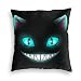 Cheshire Cat - Funda de almohada cuadrada de terciopelo suave y cómoda