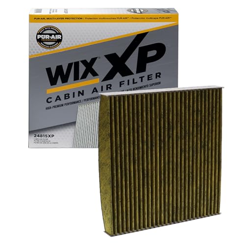 WIX 24815XP WIX XP Cabin Air Filter Replacement, Triple-Layer Protection with Activated Carbon & Advanced Airflow Media Compatible With Various Honda Acura (03-19)