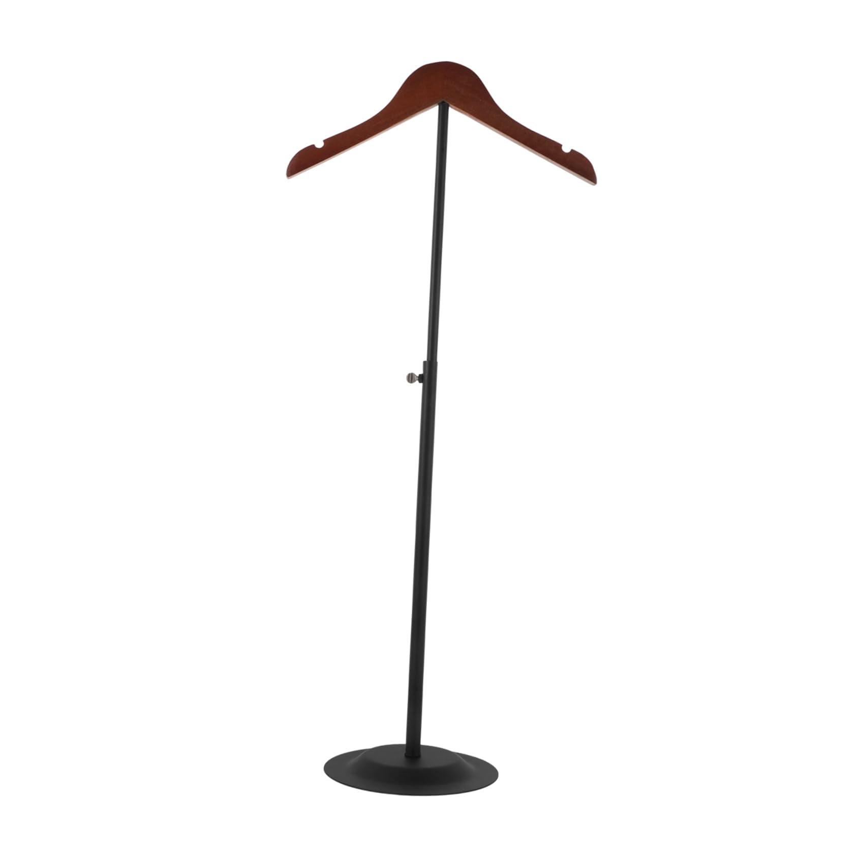 Porte vêtements réglable robuste rack affichage polyvalent support compact pour manteaux