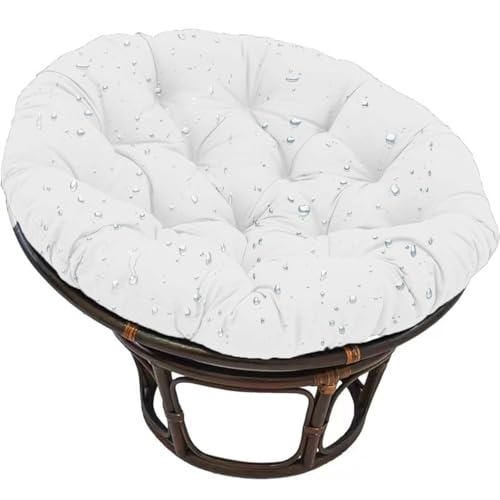 Cojín redondo impermeable 40x40 para silla de jardín y terraza 2