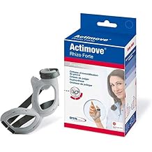 Actimove Professional Line Rhizo Forte Thumb Brace, Right, Gray, Medium