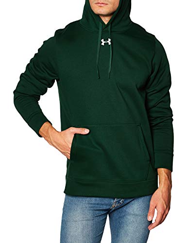 forest green under armour hoodie