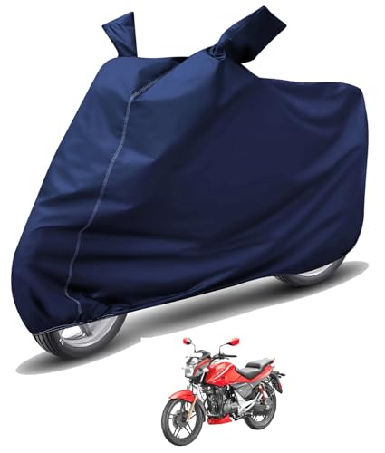 Image of Auto Hub Waterproof Bike Cover Compatible with Hero Xtreme Sports Dustproof, UV Protection Two Wheeler Bike Xtreme Sports Cover - Blue