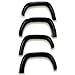 EGR 791574-GBA Bolt-On Look Paint Match Fender Flare Set of 4 No-Drill Front And Rear Black Bolt-On Look Paint Match Fender Flare Set of 4