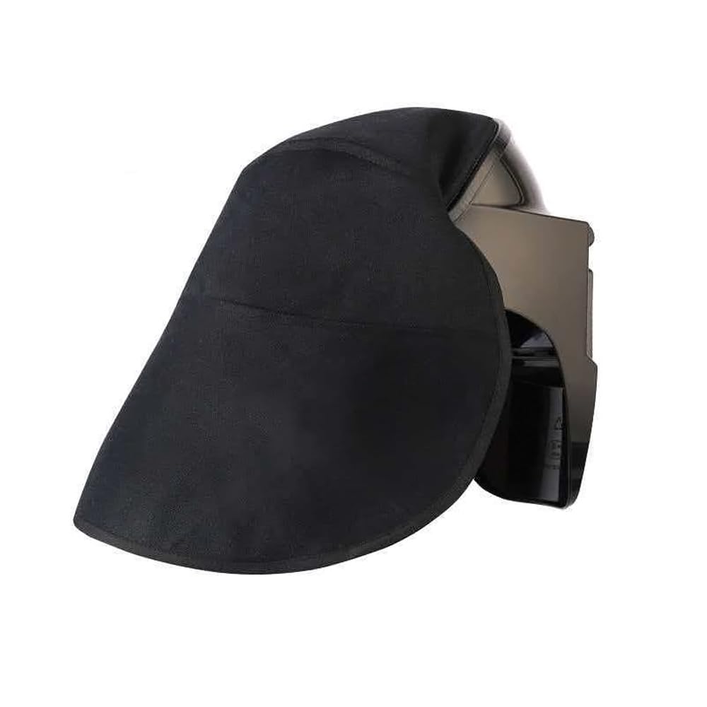 Capucha de algodón ignífugo con sello de crimpado, antiinterferencias de retroiluminación, adecuada para la mayoría de cascos de soldadura