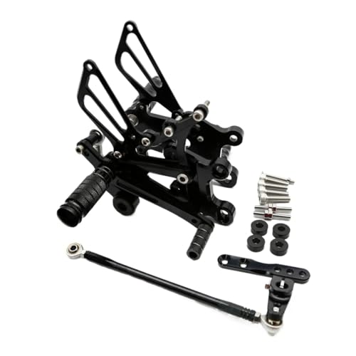 Repose-pieds réglables de moto RS250 avec inclinaison et hauteur ajustables