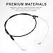 Butom 946-04661A Control Cable for MTD 746-04661 946-04661 746-04661A Troy Bilt TB110 TB280ES TB230 TB320 Craftsman Yard Machines Lawn Mower Parts 51-inch Control Cable