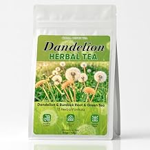 Dandelion Herbal Tea, 13 Herbal Formula Detox Tea, Burdock Root & & Greentea, Digestive Support, Improve Immune, Boost Skin, 30 Tea Bags 1