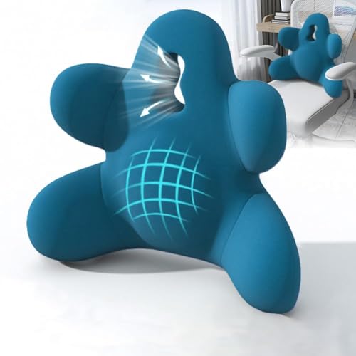 Coussin de soutien lombaire pour soulager le mal de dos sur la chaise de bureau