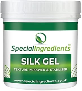 Special Ingredients Silk Gel 100g Improve The Texture of Ice Creams, Sorbets, Doughs, Bread, Sponge, Creams & Sauces  Recyclable Container