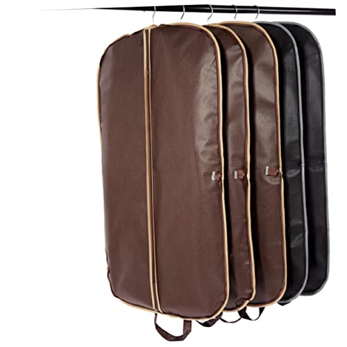 Happyyami Garment Storage Bag Suit Dust Cover Wardrobe Travel Pouch for Formal Dresses