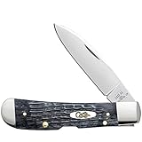 Case XX 58411 Gray Pocket Worn Jigged Bone Tribal Lock, TB612010L CV.