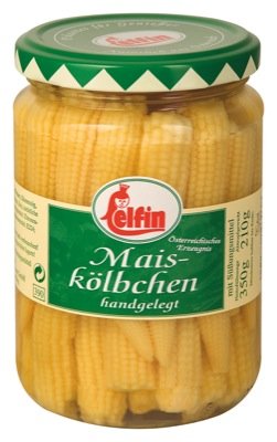 Elfin Maiskölbchen handgel. 390ml 6 x 390 ml