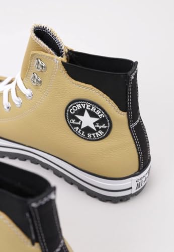Converse Converse Men's Chuck Taylor All Star City Trek Waterproof Boot Sneaker, Dunescape Black White, 10.5