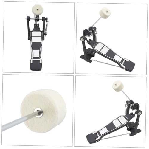 2 piezas cabeza doble para pedal bombo miniatura 3