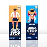 QuickStop (Amigos y Familia) - Dinámico y Divertido - De 2 a 7 Jugadores - Gran Premio del Juguete 2024 - Regalo Navidad