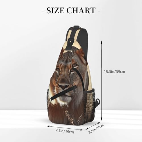 Small Sling Bag para Hombre y Mujer miniatura 3