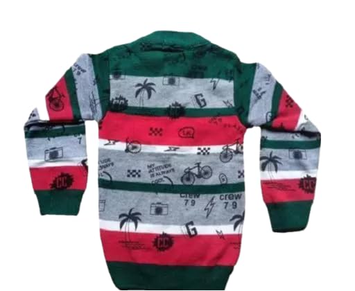 Image of VanshNaksh Kids Regular Fit Casual Soft Woolen Winter Wear Sweatshirt /Sweater for Boys & Girls