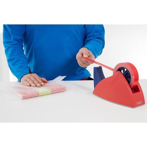 FindTape tesa PVC Packaging Tape (60404), 2 in. x 72 yds. (Red)